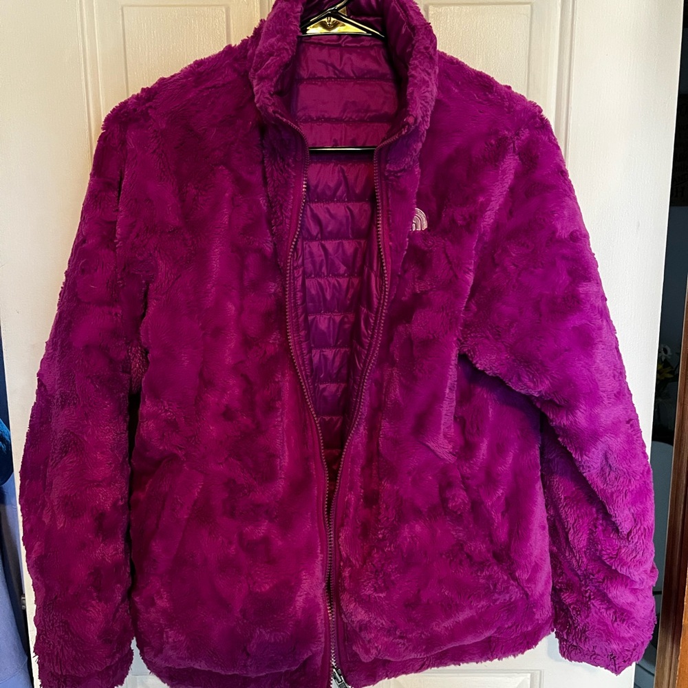 The North Face Kids Reversable Purple Jacket